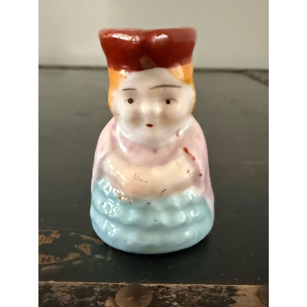 Vintage miniature Toby mug made in occupied Japan